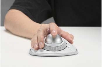 Trackball inalámbrico Orbit con anillo de desplazamiento blanco K70992WW