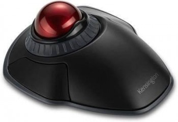 Trackball inalámbrico Orbit con anillo de desplazamiento, negro K70993WW
