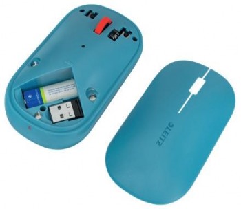 Ratón inalámbrico Dual Leitz Cosy, azul 65310061