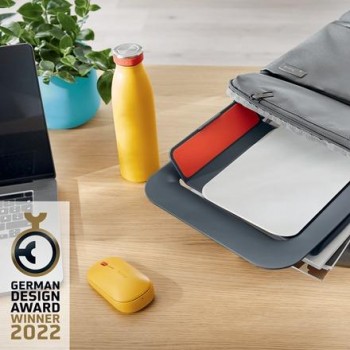 Soporte ordenador portátil ajustable Leitz Ergo Cosy, gris 64260089