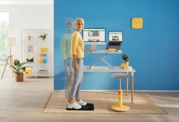 Alfombrilla antifatiga Active Ergo Cosy, gris 53690089