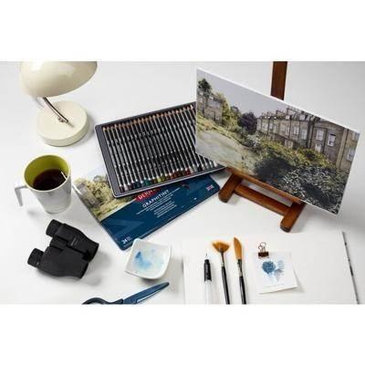 Caja metálica de 24 lápices Derwent Graphtint 700803