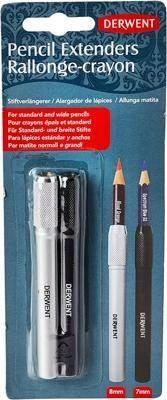 Set de 2 extensores de lápiz Derwent ( uno para lápices de cuerpo pequeño y otro más grande para Inktense o Artists) 2300124