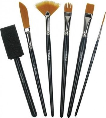 Set de 6 pinceles técnicos Derwent 2302003