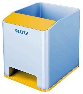 Cubilete Leitz WOW DUAL, amarillo/blanco 53631016