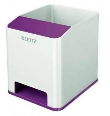 Cubilete Leitz WOW DUAL, violeta/blanco 53631062