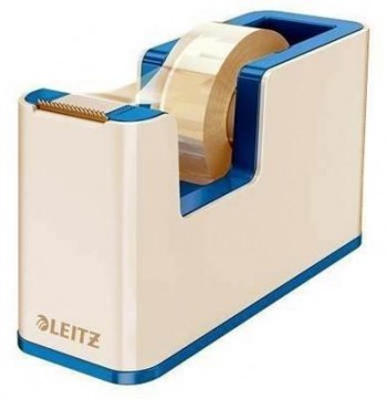 Dispensador de cinta adhesiva Leitz WOW DUAL, azul/blanco 53641036