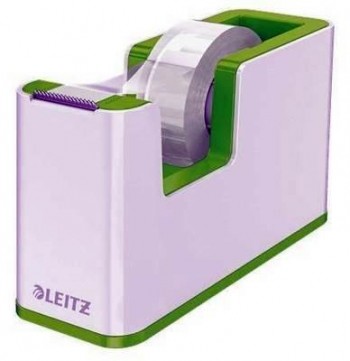 Dispensador de cinta adhesiva Leitz WOW DUAL, verde/blanco 53641054