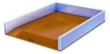 Bandeja Leitz WOW DUAL, amarillo/blanco 53611016