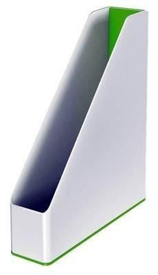 Revistero Leitz WOW DUAL, verde/blanco 53621054