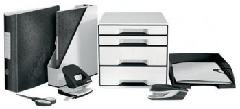 Bucs de cajones WOW Desk Cube 4 cajones negro/blanco 52521001