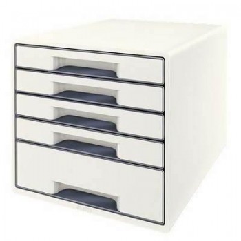 Bucs de cajones WOW Desk Cube 5 cajones  blanco/gris 52142001