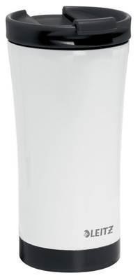 Taza Travel térmica WOW 380 ml, blanco/negro 90140095