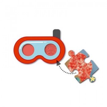 19220 C.PUZLE SECRET PLAYA 60U