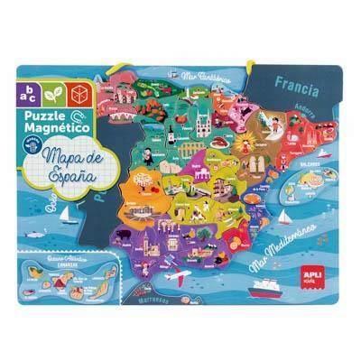 18893 PUZLE MAGNETICO ESPAÑA 50U