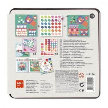 19124 C.MET.STICKERS GAME FIESTA