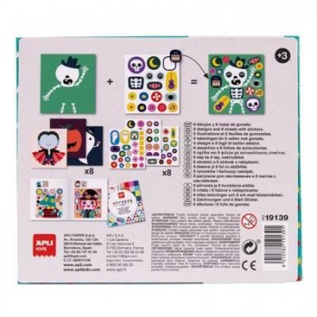 19139 C.STICKERS BOX MONSTRUOS