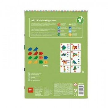 19161 C. INTERLOKING CUBES 100U.