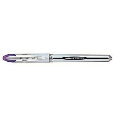 Rotulador punta bola Uni-ball vision elite trazo 0,8mm violeta UB-200