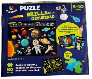 PUM009 PUZLE BRILLA EN LA OSCURIDAD: UNIVERSO IMAGILAND
