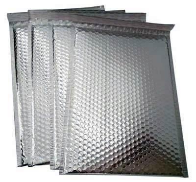 Bolsas burbuja 185x250 metalizada mate plata 67808