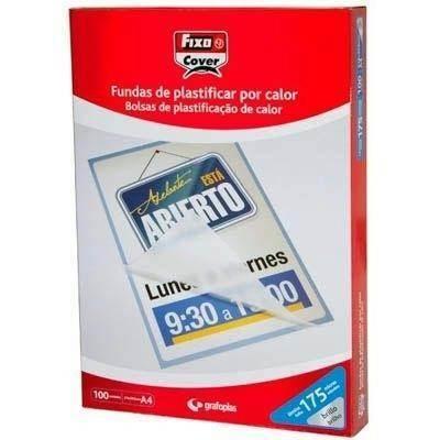 Carterita Plastico A3 303*426 P/100 80MC.Fixo 1020000