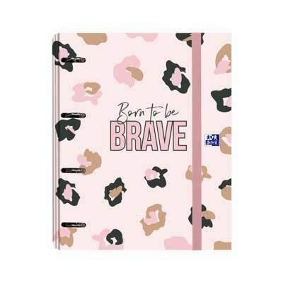 400171447 Carpebloc Oxford ANIMALPRINT A4+ 4 anillas 35mm TE 5x5