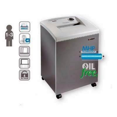 Destructora oficina Dahle 404 corte partículas P4 50214-12641