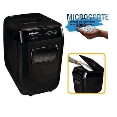 Destructora Fellowes 200M Micro corte 4656301 Auto-max