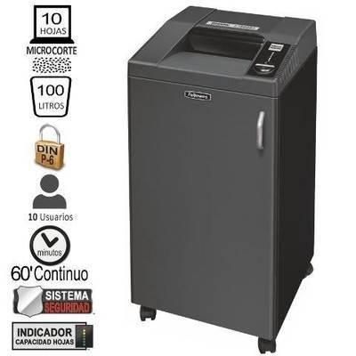 Destructora Fellowes alta aeguridad 3250SMC P-6 4617301