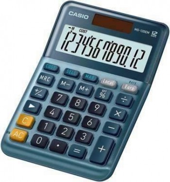 Calculadora sobremesa Casio MS-120EM 12 dígitos