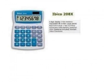 Calculadora Ibico 208X 8DIG. IB410062