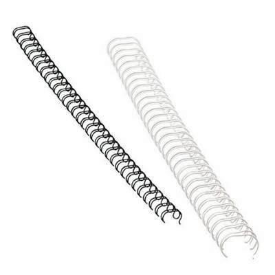 Canutillos Fellowes Wire paso 3:1 negro