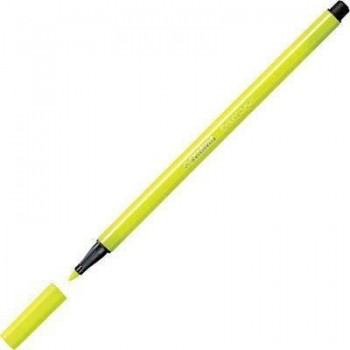 Rotulador Stabilo 68/024 Pen 68 amarillo fluorescente