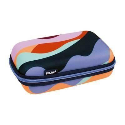 kit semirrígido 2 estuches con contenido serie The Fun, multicolor Milan 08874FN