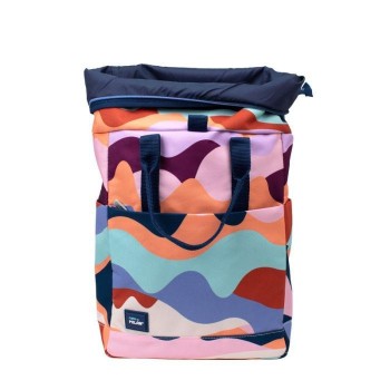 Mochila urbana con cierre superior enrollable 42cm. serie The Fun, multicolor Milan 624302FN