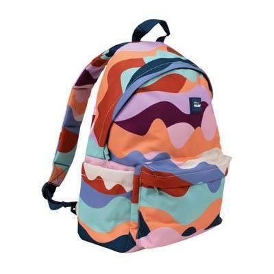 624605FN Mochila urbana clásica 2 cremalleras 43cm. serie The Fun, multicolor Milan