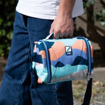 Bolsa isotérmica porta alimentos gran capacidad (5 l) serie The Fun, azul Milan 08808FNB
