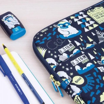 Funda para portátil serie especial The Yeti, azul marino Milan 085152YT2