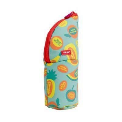 Portatodo vertical serie especial Frutikis, verde y naranja Milan 08146FK