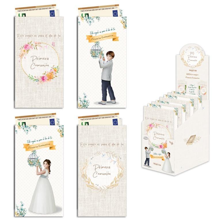 Sobre dinero comunion Arguval 38197 magico surtido