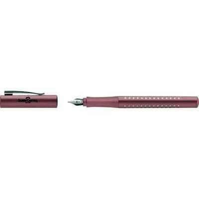 Pluma Faber-Castell Sparkle rosa trazo M 140875