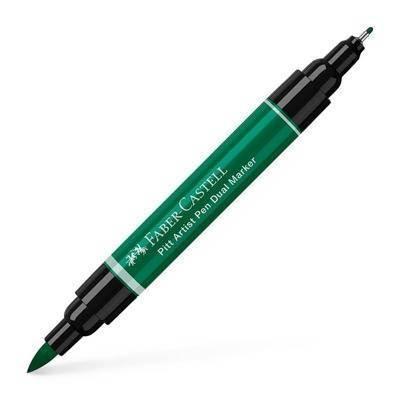 Rotulador Pitt Artist Pen Dual Marker 162164 verde oscuro ptalocianina