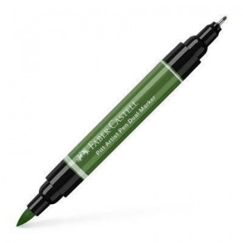 Rotulador Pitt Artist Pen Dual Marker 162174 verde oxido