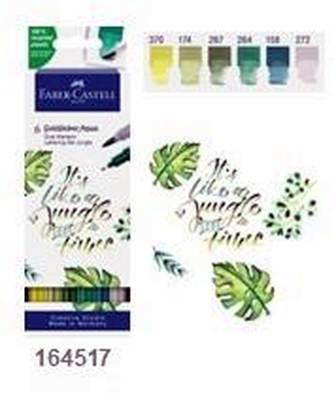 Rotulador GoldFaber aqua Dual Marker caja 6 unidades 164517 surtido jungle