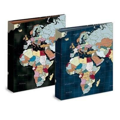 CARPETA 4 ANILLAS SENFORT MAPAMUNDI STD.
