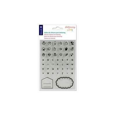 331171 SELLOS SILICONA INFANTIL PARA LETTERING PASTEL BISMARK