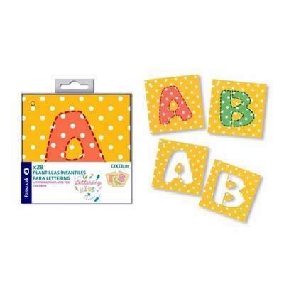 331161 PLANTILLAS PP PARA LETTERING INFANTIL- LETRAS BISMARK