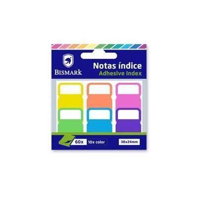330924 TACO ADHESIVO BISMARK 6 INDEX NEON