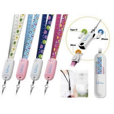 331083 CABLE CARGADOR CON COLGANTE 3 EN 1 UMAY